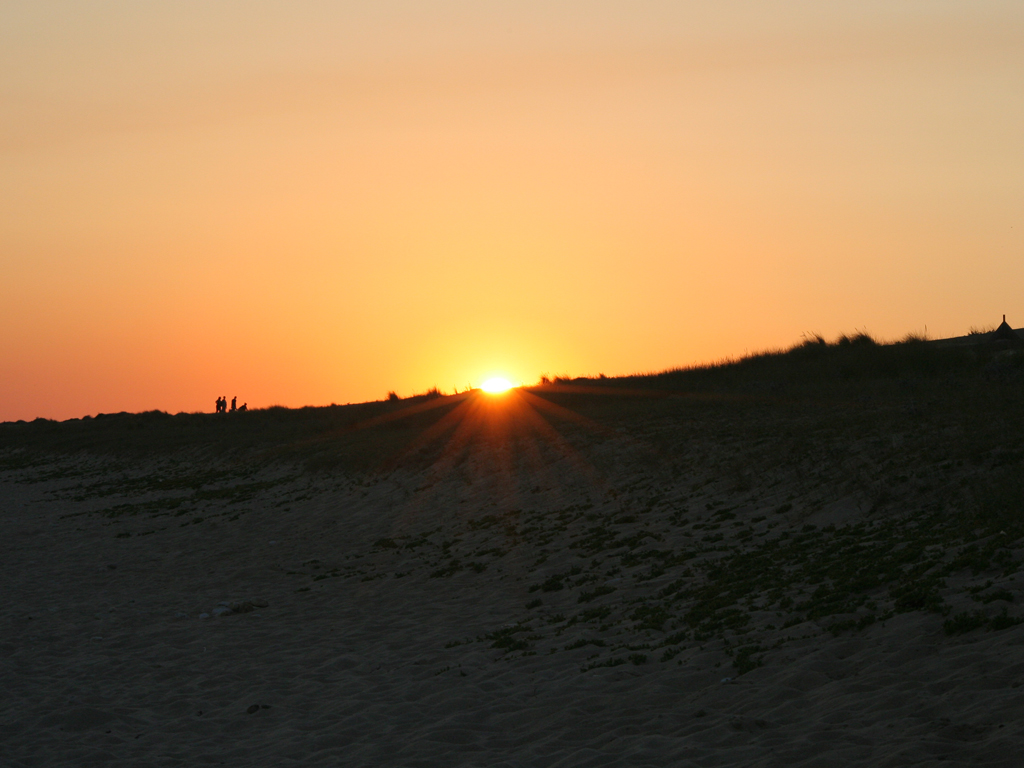 Fonds d'cran Nature Couchers et levers de Soleil Coucher de soleil Bretagne