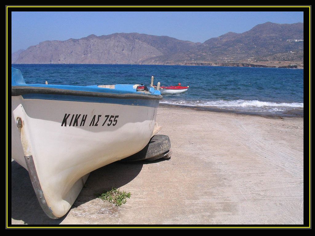 Wallpapers Boats Small Boats - Canoes Village de Moklos La Crte