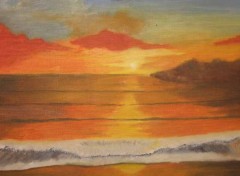 Wallpapers Art - Painting couch de soleil