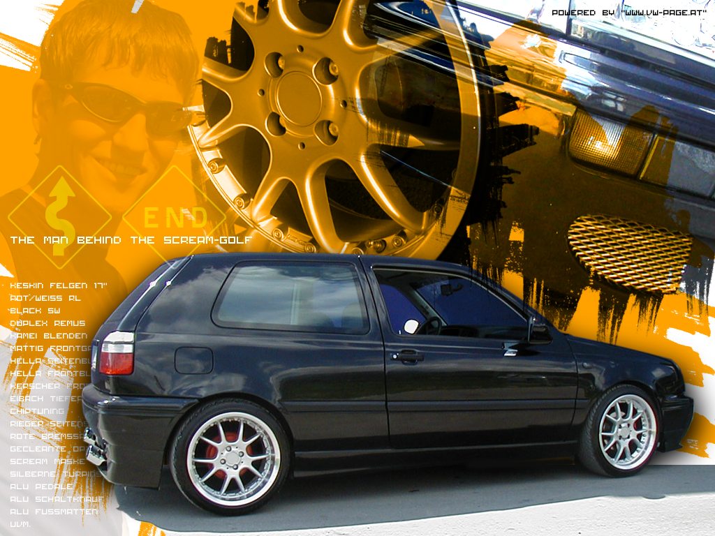 Fonds d'cran Voitures Volkswagen golf 3