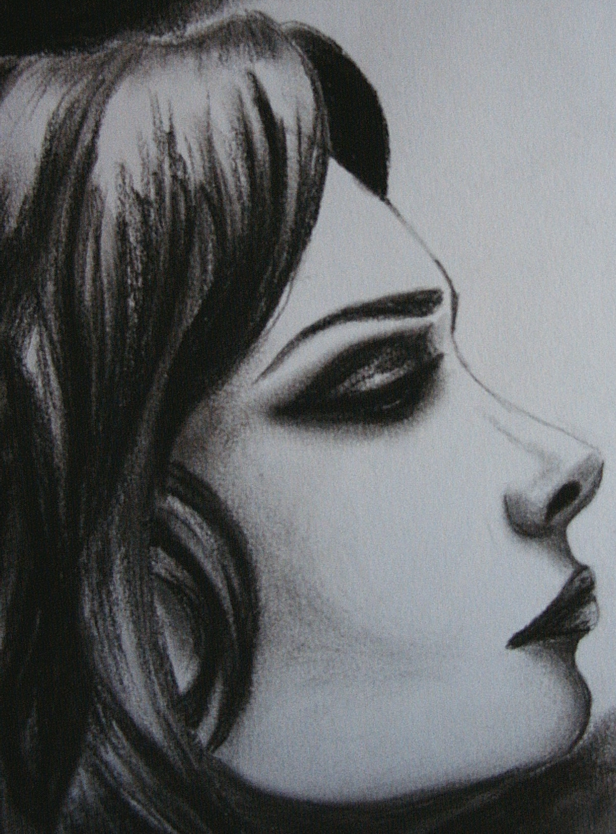 Wallpapers Art - Pencil Portraits elle