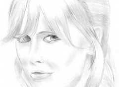 Wallpapers Art - Pencil claudia shiffer