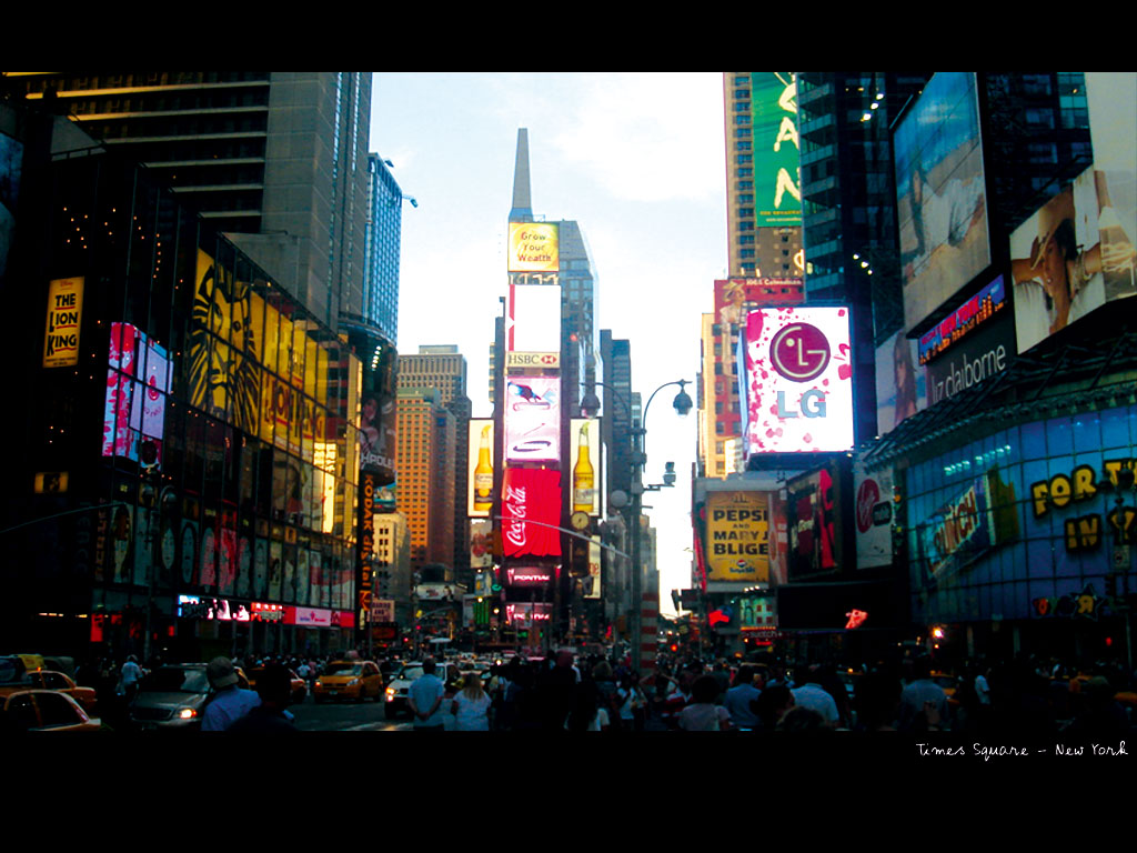 Fonds d'cran Voyages : Amrique du nord Etats-Unis > New York Times Square