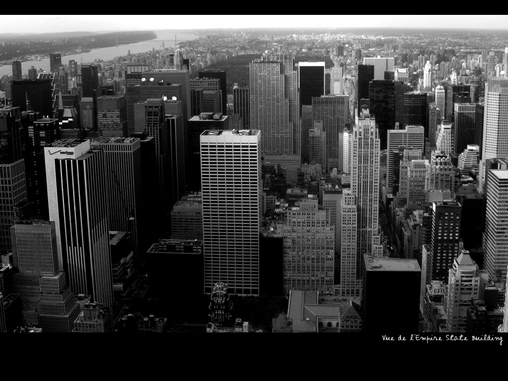 Fonds d'cran Voyages : Amrique du nord Etats-Unis > New York Vue de l'Empire State Building