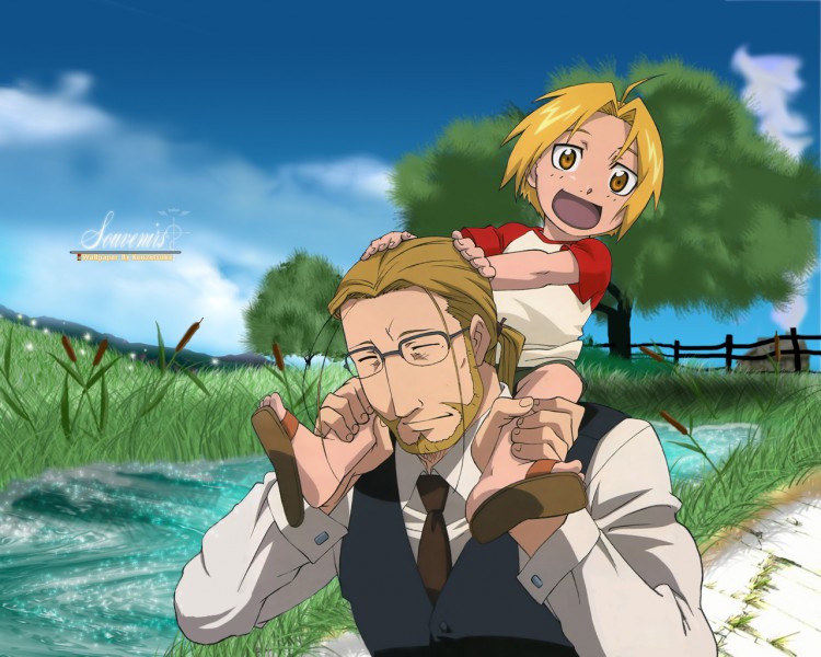 Wallpapers Manga Full Metal Alchemist ed et son pere