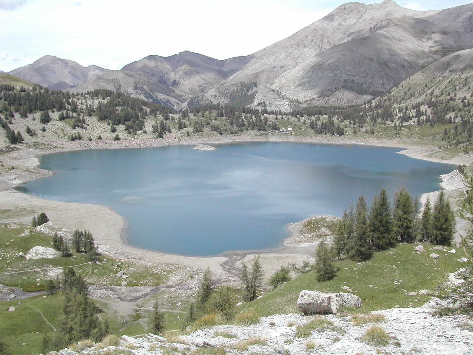 Fonds d'cran Nature Lacs - Etangs Lac d'Allos