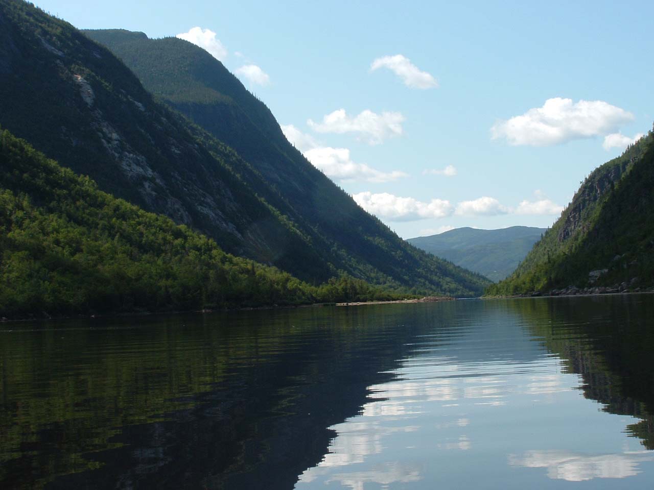 Wallpapers Nature Rivers - Torrents Hautes-Georges de la Rivire Malbaie - Qubec - Canada