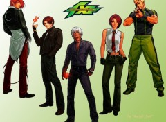 Wallpapers Video Games KOF XI green