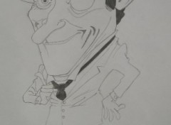 Wallpapers Art - Pencil Marty Feldman