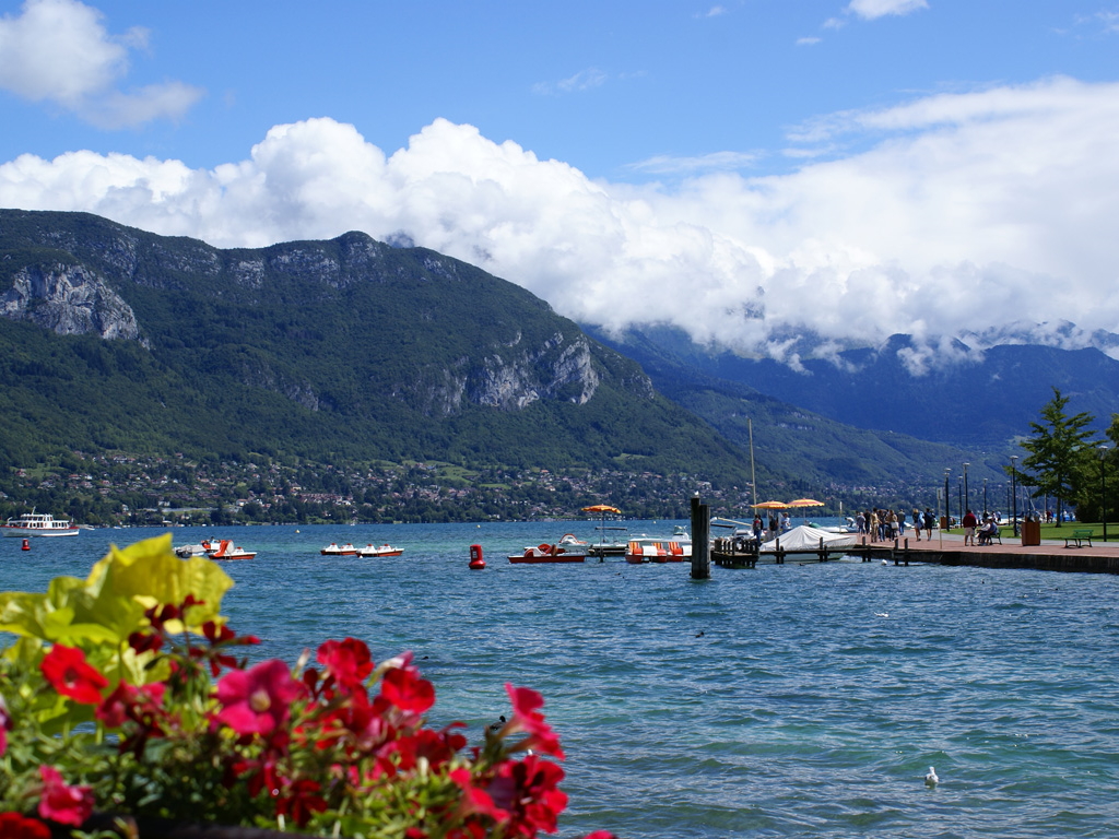 Fonds d'cran Nature Couchers et levers de Soleil Annecy