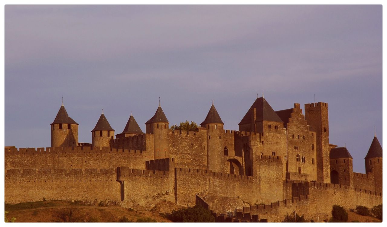 Fonds d'cran Constructions et architecture Chteaux - Palais Le Chateau de Carcassonne!!!!