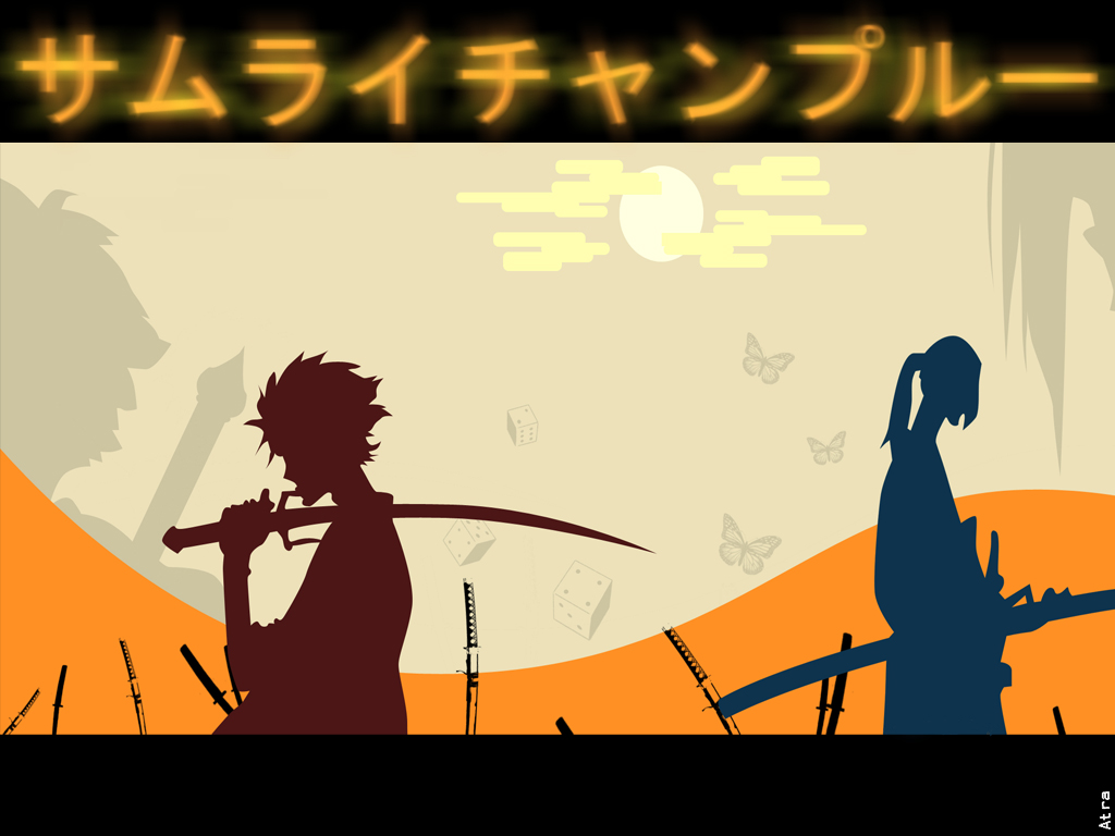 Wallpapers Manga Samurai Champloo Samurai Shamploo retro