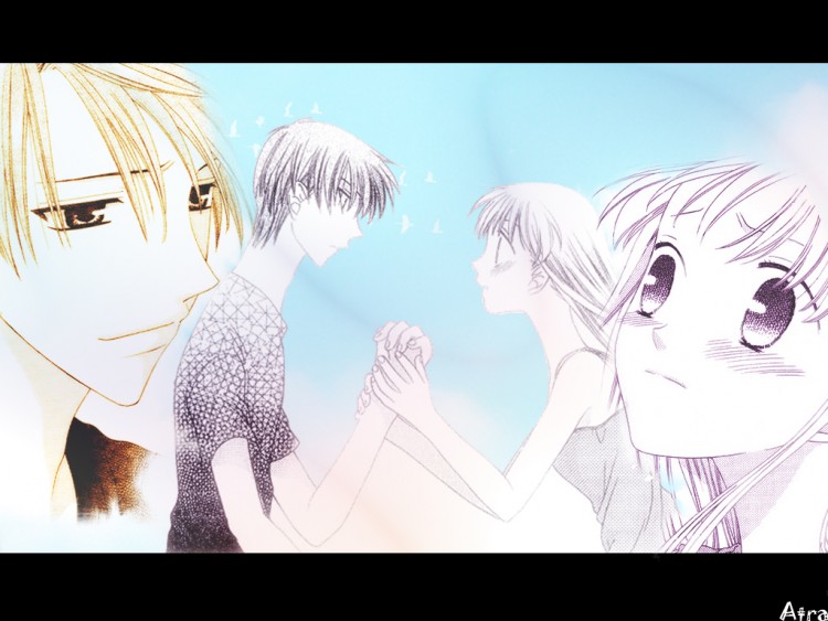 Wallpapers Manga Fruits Basket Thoru to Kyo