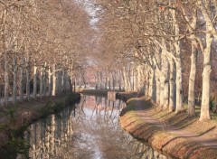 Fonds d'cran Voyages : Europe Toulouse - Le canal du midi