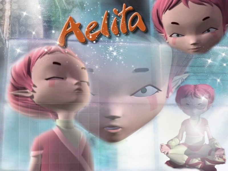 Wallpapers Cartoons Code Lyoko Aelita