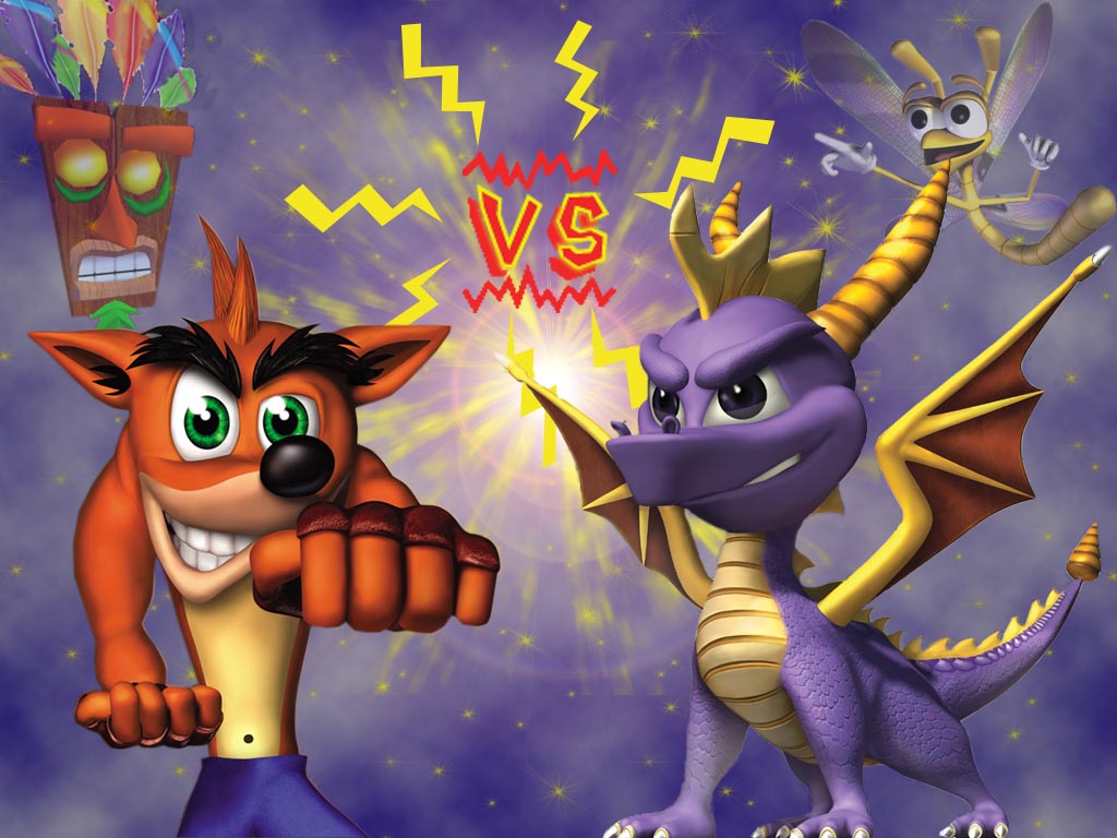 Wallpapers Video Games Crash Bandicoot Crash et spyro