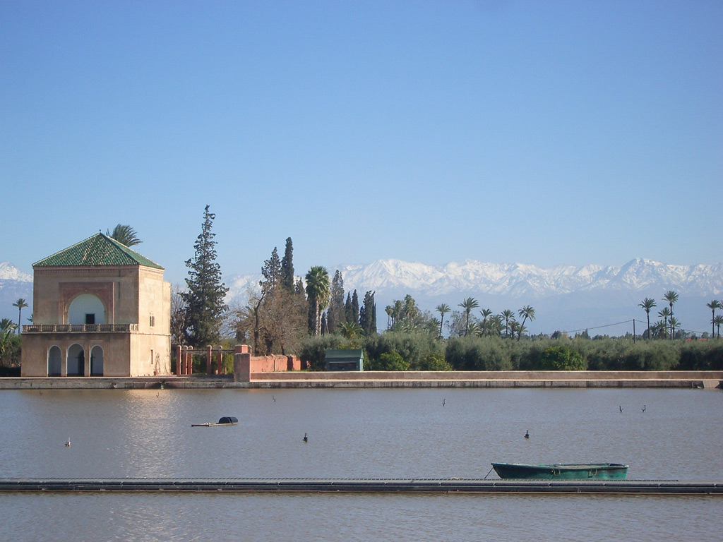 Wallpapers Trips : Africa Morocco Marrakech - la Menara