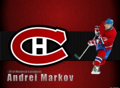 Fonds d'cran Sports - Loisirs Andrei Markov du Canadiens de Montral