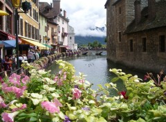 Fonds d'cran Voyages : Europe les cannaux d Annecy