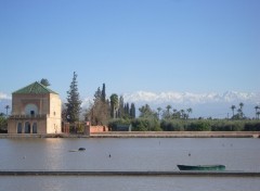 Fonds d'cran Voyages : Afrique Marrakech - la Menara