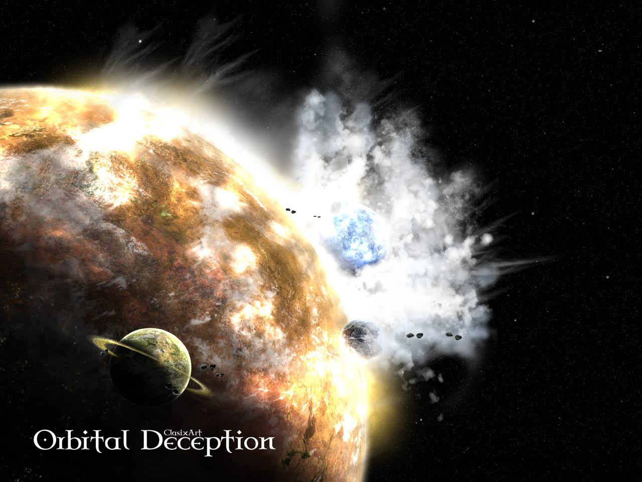 Fonds d'cran Art - Numrique Espace - Univers Orbital Deception