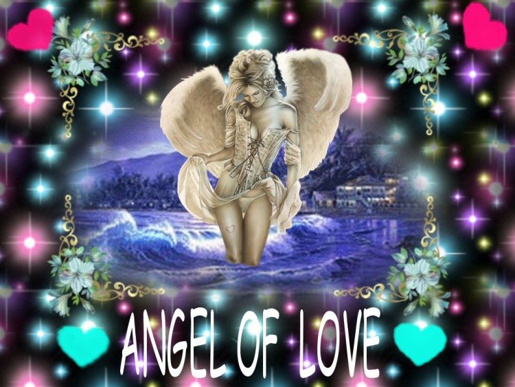 Wallpapers Fantasy and Science Fiction Angels l'ange de l'amour