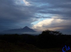 Fonds d'cran Nature Nevado de colima y Volcan de fuego