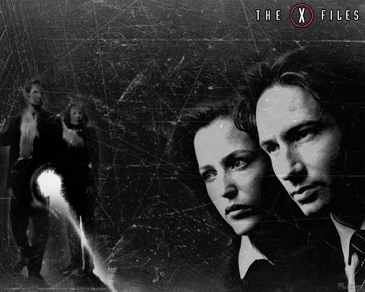 Fonds d'cran Sries TV X-Files : aux Frontires du rel Conspiracy