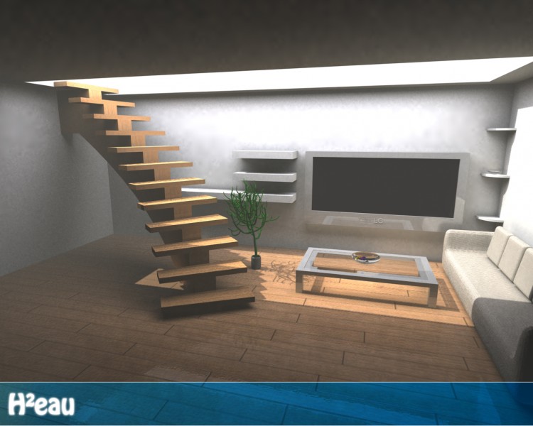 Fonds d'cran Art - Numrique 3D - Studio Max my loft