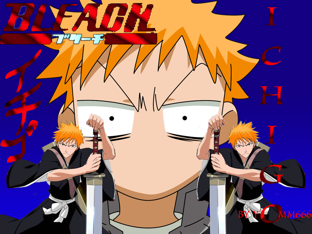 Fonds d'cran Manga Bleach Ichigo