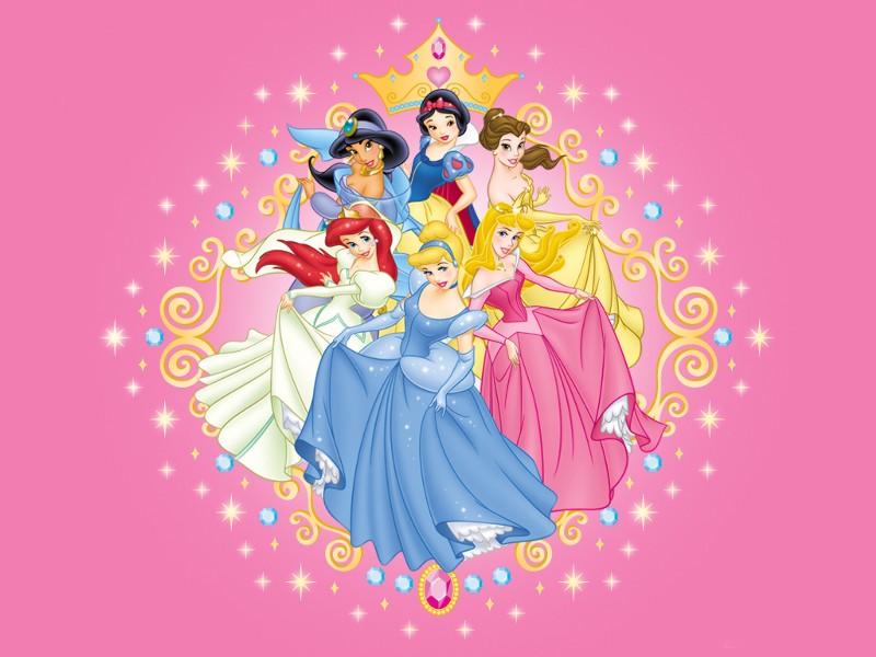 Fonds d'cran Dessins Anims Walt Disney princesses