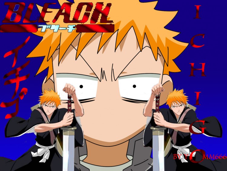 Fonds d'cran Manga Bleach Ichigo