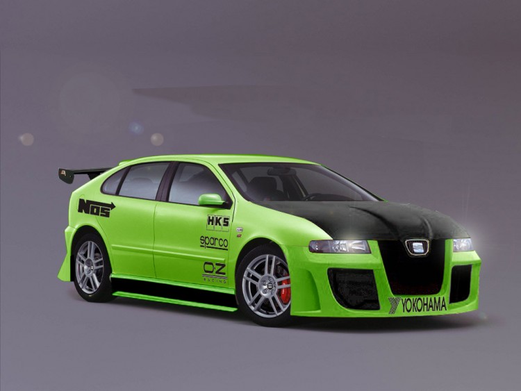 Fonds d'cran Voitures Tuning seat leon 2 vertion