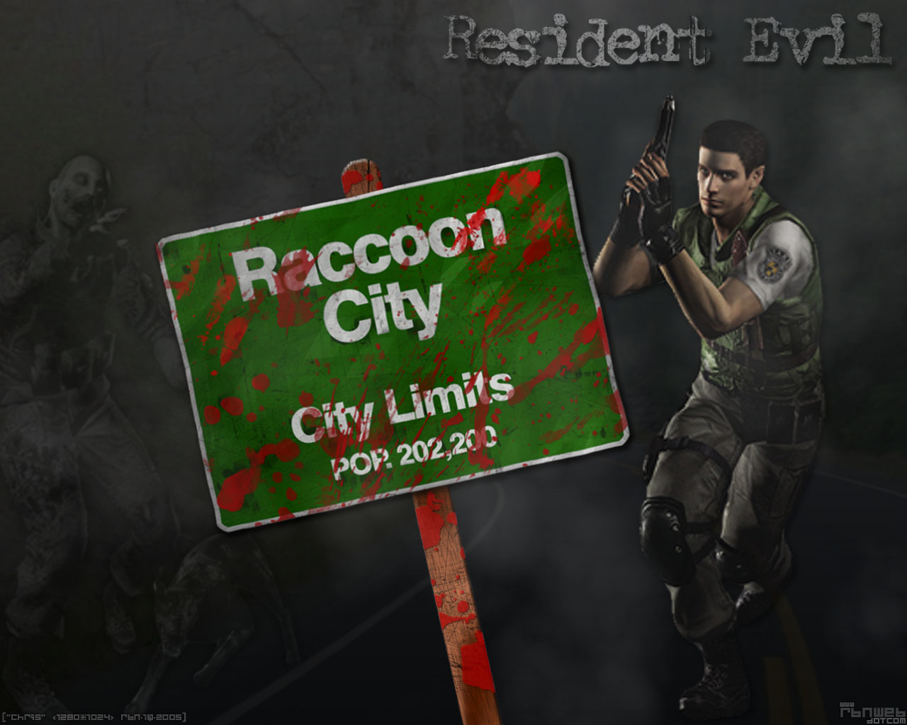 Wallpapers Video Games Resident Evil Chris