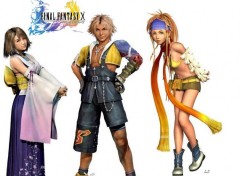 Fonds d'cran Jeux Vido una tidus et rikku