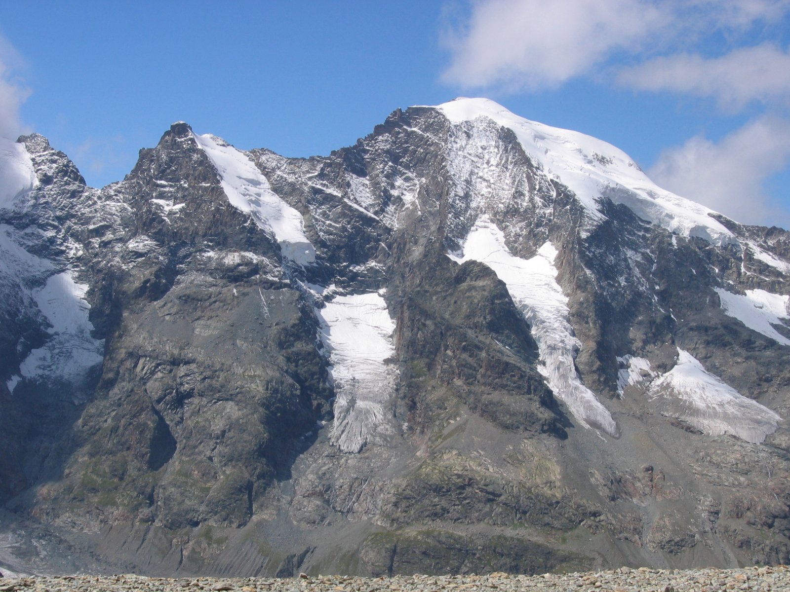 Wallpapers Nature Mountains Sommet dans l'Engadine (Grisons, Suisse)