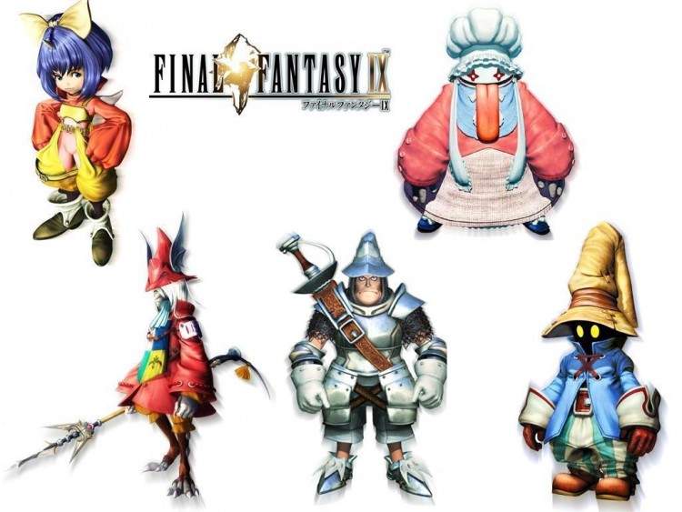 Fonds d'cran Jeux Vido Final Fantasy IX team ff 9