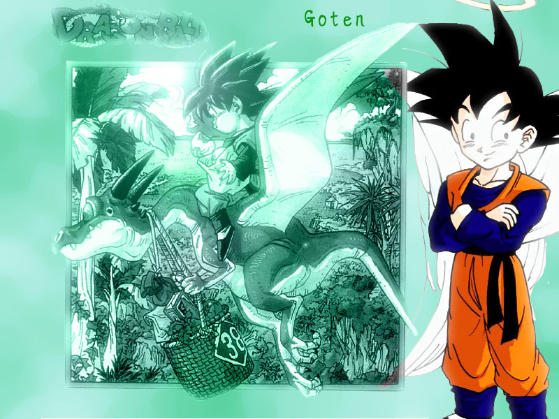 Fonds d'cran Manga Dragon Ball Z Wall Goten (angel)