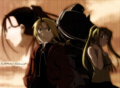 Fonds d'cran Manga ed, al, winry et izumi