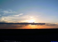 Fonds d'cran Nature Couch de soleil en Camargue