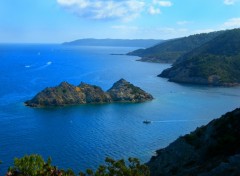 Fonds d'cran Voyages : Europe Rocher de la Rascas sur l'le de Port-Cros