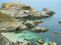 Fonds d'cran Nature plage de Belle Ile