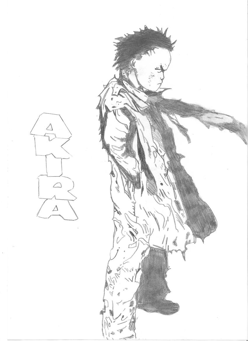 Fonds d'cran Art - Crayon Manga - Akira Akira