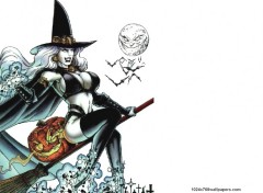 Wallpapers Comics lady death_2