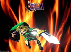 Wallpapers Video Games Link tout feu tout flamme