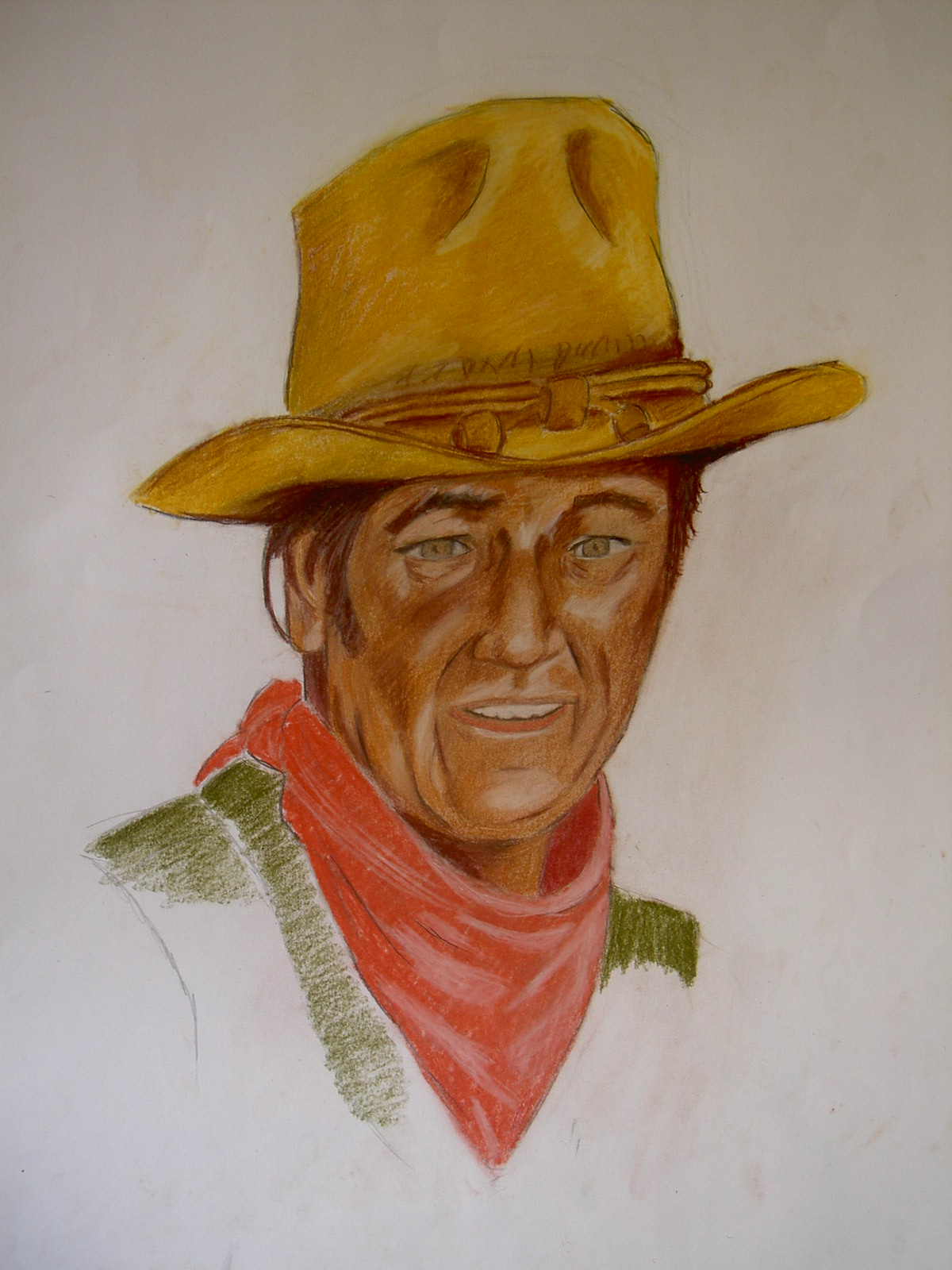 Wallpapers Art - Pencil Movies - TV Soaps John wayne