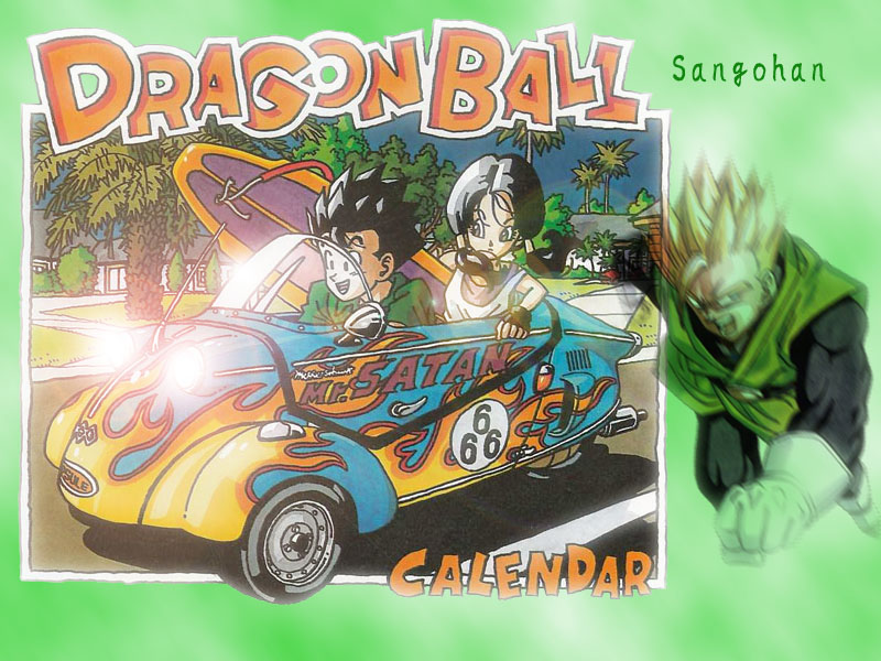 Fonds d'cran Manga Dragon Ball Z Wall Sangohan