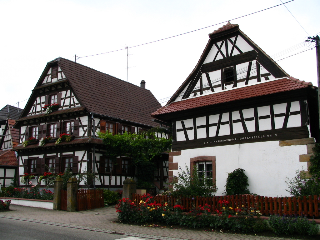 Wallpapers Constructions and architecture Houses ALSACE...SEEBACH