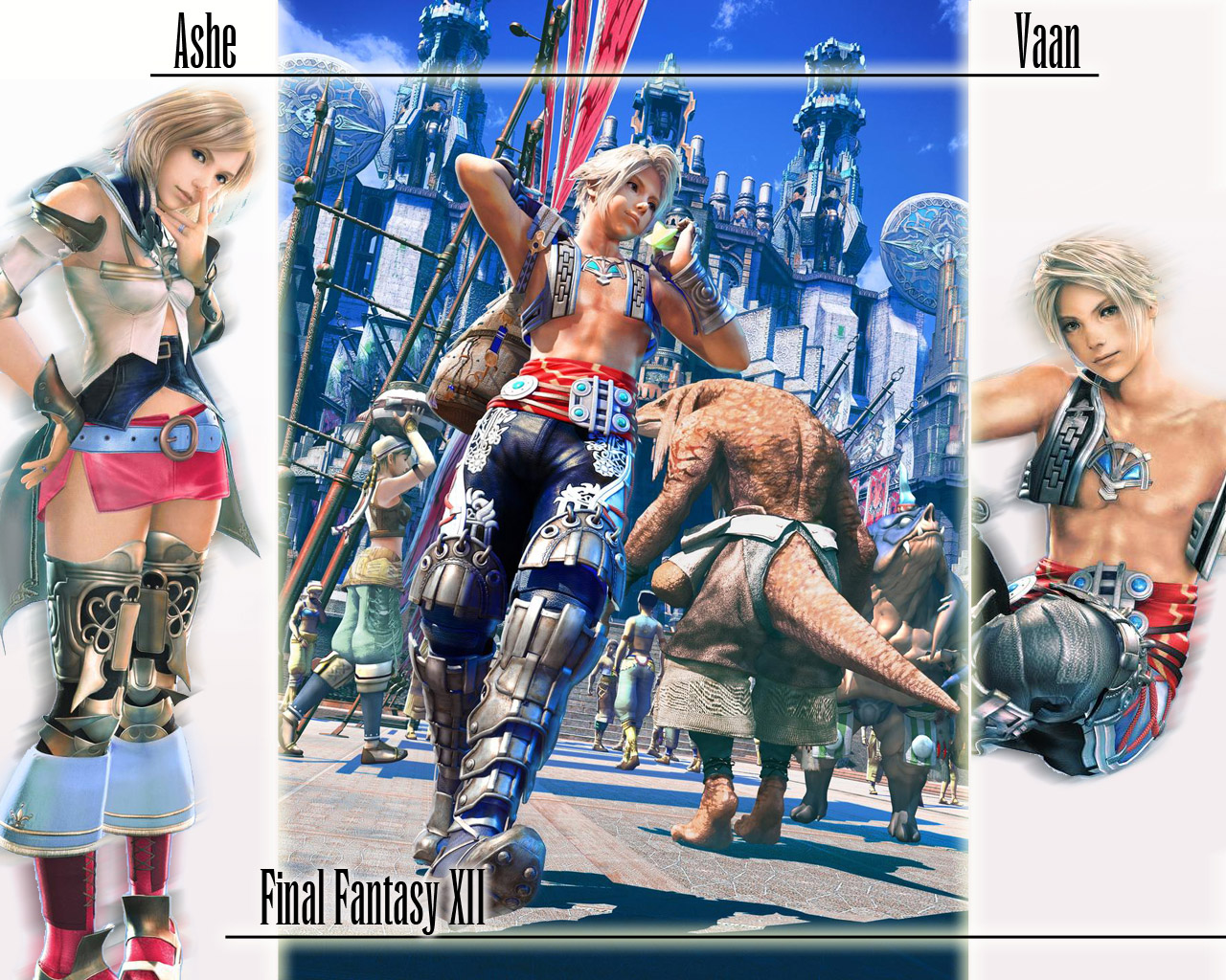 Wallpapers Video Games Final Fantasy XII Ashe et Vaan