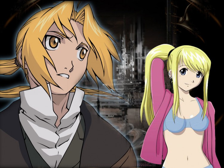 Wallpapers Manga Full Metal Alchemist Ed et Wenry